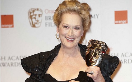 Meryl-Streep-Best Actress-Iron Lady-BAFTA Meryl Streep wins BAFTA Best Actress for THE IRON LADY