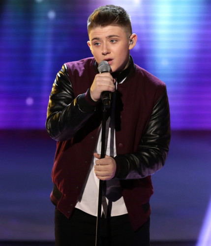 Nicholas McDonald performing on Week 6 of X FACTOR Live Shows - Great British Songbook