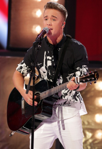 SAM CALLAHAN performing on Week 6 of X FACTOR Live Shows - Great British Songbook.  TOMORROW'S NEWS - The Latest Entertainment News Today!