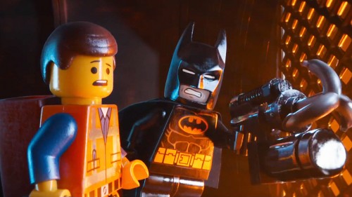 Emmet and BATMAN in THE LEGO MOVIE - FILM REVIEW.