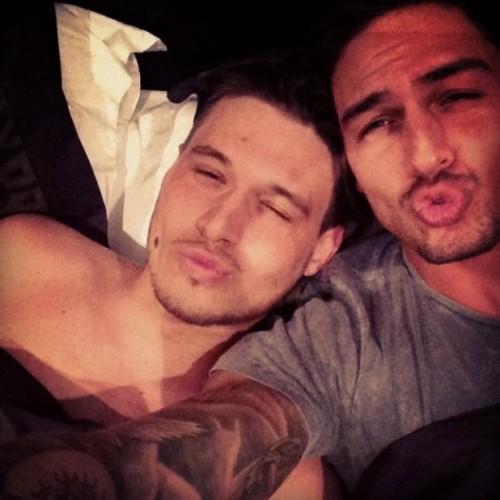 TV REVIEW: TOWIE's Mario Falcone and Charlie Sims in bed - March 2014