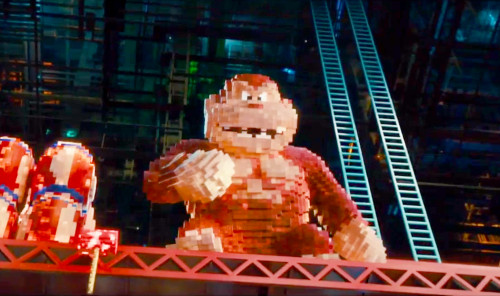 Read the Latest Movie Reviews 2015 - PIXELS - Donkey Kong