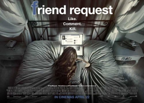 Only the Latest Film Reviews 2016 - FRIEND REQUEST Movie Poster